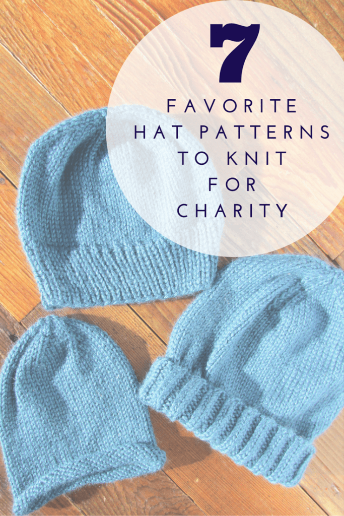Seven Favorite Hat Patterns to Knit for Charity