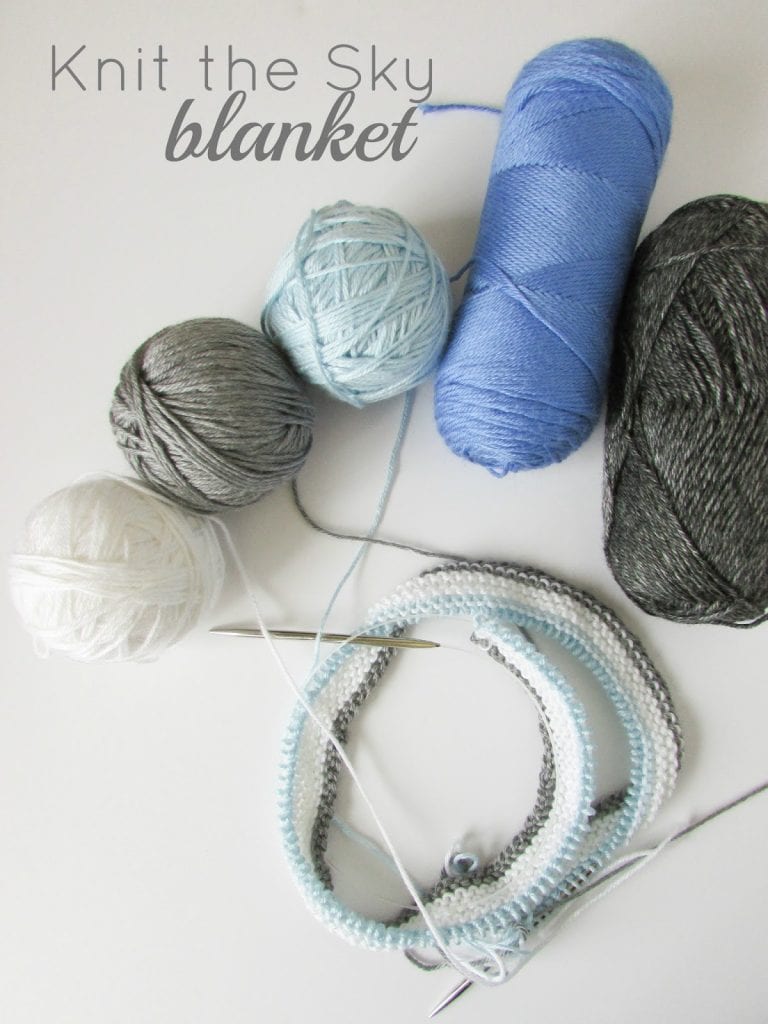 Knit The Sky Blanket