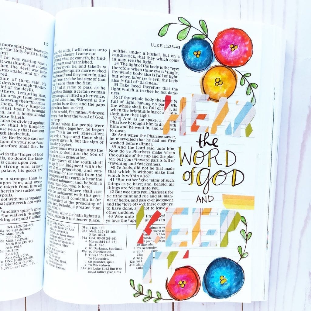 Bible Journal With Me Video: Hear the Word of God and Keep It