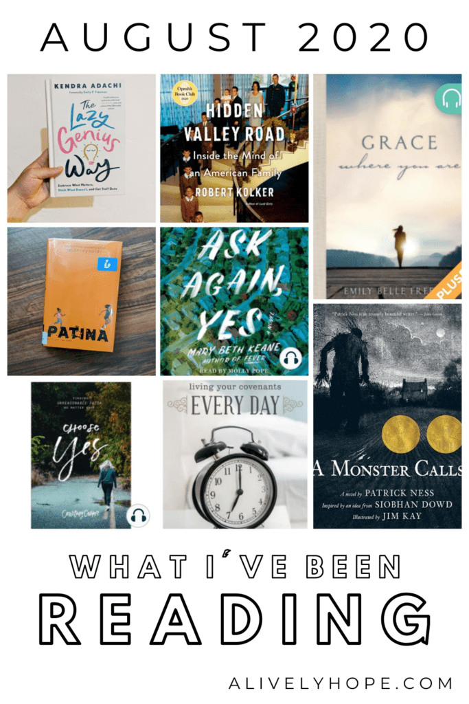 What I’ve Been Reading: August 2020