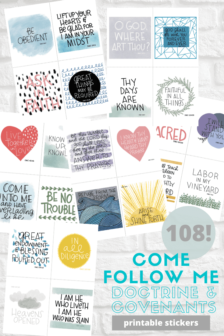 Primary Edition Scripture Stickers – Line Upon Line, Co.