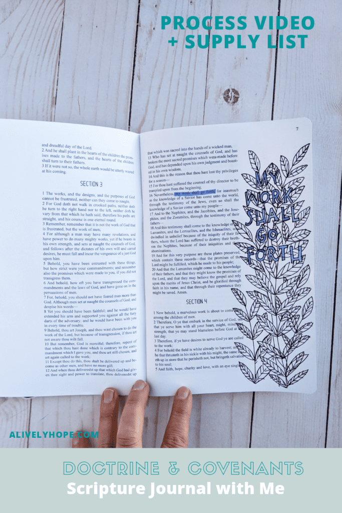 Scripture Journal With Me: Simple Foliage